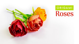 Lovely Paper Roses | Origami Roses