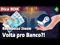 Para onde vai o dinheiro do Reembolso Steam??