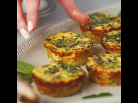 Muffin cups are the key to the best, most popular quiche