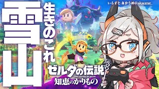 #8【ゼルダの伝説 知恵のかりもの】雪山で生き残る為ニ【にじさんじ/レヴィ・エリファ】