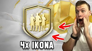 TRAFIŁEM IKONE DO 1 SKŁADU!!🤯🤯 \u0026 4IKONY FC25 Ultimate Team [#25]