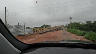 Viagem de Paragominas a balsa do Canaã do rio capim