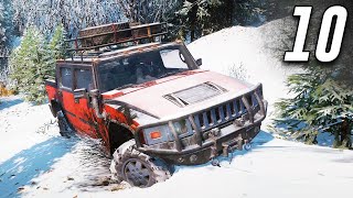 SnowRunner - Part 10 - HUMMER H2 OFFROADING!