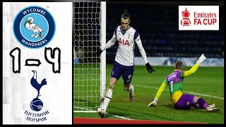 Wycombe Wanderers 1 - 4 Tottenham Hotspur: All Goals & Extended Highlights