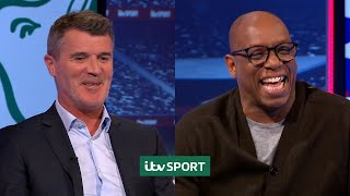 Roy Keane & Ian Wright nearly have it out again about England 🤣  | ITV Sport