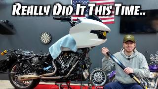 CUSTOM Kraus Kr8 X Ohlins Inverted Forks?! | 2024 Harley Davidson Road Glide