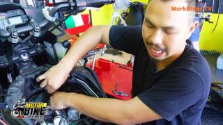 MotorBikeGUIDE EP1 การ service รถ Kawasaki รุ่น versis 1000