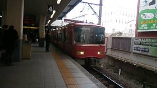 名鉄金山駅普通東岡崎行き出発