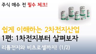 2차전지 산업을 쉽게 이해하자! (1): 1차전지부터 살펴보기 그리고 비츠로셀 (1/2)