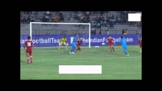 Sandesh Jhingan Goal INDIA VS NEPAL (06/06/17)