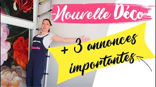 Déco Mur taloché + 3 ANNONCES IMPORTANTES !!!