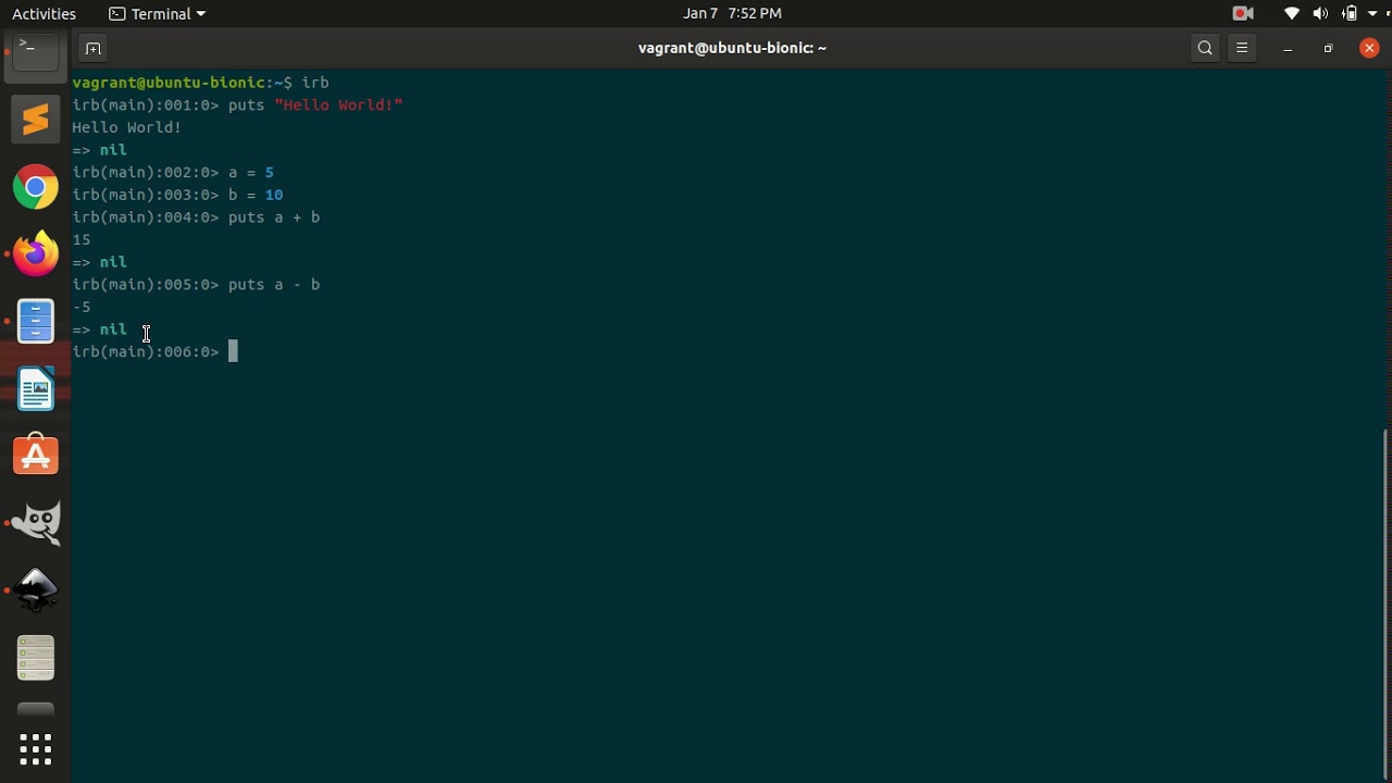 Ruby Tutorial Series Interactive Ruby Programming Irb Part 2 – Newerarealty