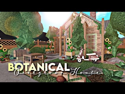 Overgrown Botanical House Tour Roblox Welcome To Bloxburg Youtube