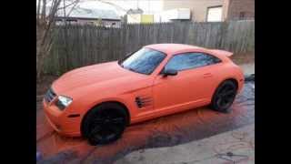 Chrysler Crossfire - Plasti dip black then koi orange