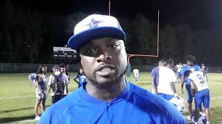 Coach OJ  Small speaks with Dreamkingfilmz after win over Mandarin