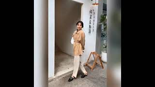 （小月亮）升級版~包頭馬銜扣拖鞋外穿平底鞋穆勒鞋女半拖