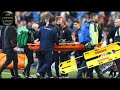 tino livramento injury southampton defender taken off on stretcher given oxygen during brighton