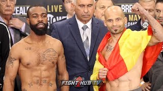 GARY RUSSELL JR VS. KIKO MARTINEZ - FACE TO FACE & FULL WEIGH IN VIDEO