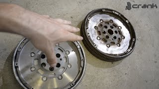 VW TDI PD Old vs New Flywheel Comparison