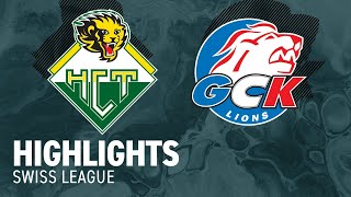 Thurgau vs. GCK Lions 3:2 n.V. - Highlights Swiss League