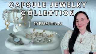 CAPSULE JEWELRY COLLECTION | 10 CLASSY AND TIMELES JEWELRY ESSENTIALS