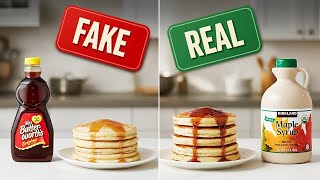 This Is Not Real Maple Syrup (Even Thought It Says So)