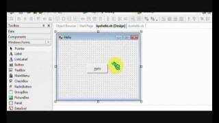 VB Programming - 2 - bye/Hello