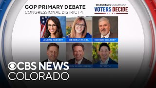 Lauren Boebert, 5 other Republicans in Colorado's 4th Congressional District debate | full video