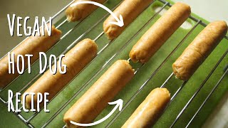 How To Make VEGAN Hot Dogs