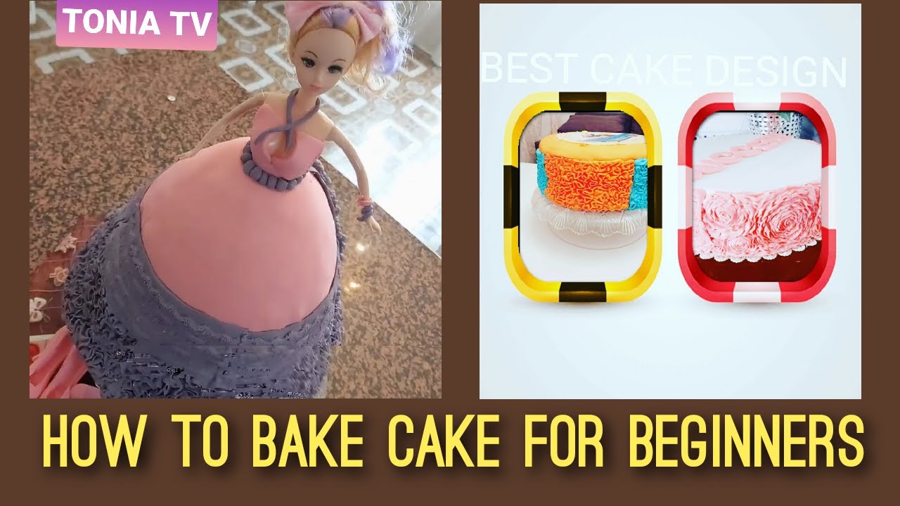 HOW TO BAKE CAKE FOR BEGINNERS - YouTube