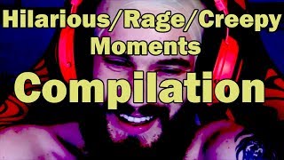 Pewdiepie's Hilarious/Creepy/Rage Moments of Getting Over It Compilation