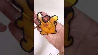 역재생⏪️ 글라스데코로 폼폼푸린 그리기 -Reverse How to draw Pompompurin with Glass Deco #shorts