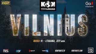 KOK'110 MEGA SERIES  18.03.2023 VILNIUS