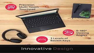 Brydge 12.3 Pro+ Wireless Keyboard Type Cover with Precision Touchpad | Compatible with Microsoft S