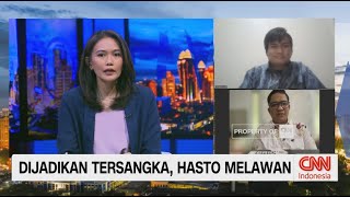 Dijadikan Tersangka, Hasto Melawan