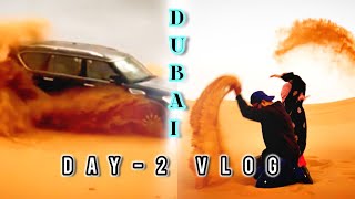 Dubai Day 2 Vlog: Thrilling Desert Safari Adventure | Sand Dunes, Camel Ride \u0026 More!t