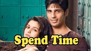 Here's How Lovebirds Sidharth Malhotra And Alia Bhatt Spend Time Together!