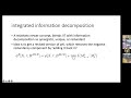 session 22 integrated information a signature of dynamical and information processing complexity