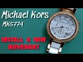 How To Change a Michael Kors MK5774 Watch Movement | MK Watch | SolimBD | Watch Repair Channel