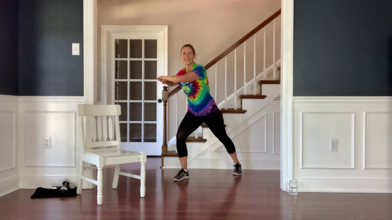 40 Minute Low Impact Cardio/strength Circuit Workout With Jenny - YouTube