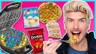 I TRIED WAFFLING RANDOM FOODS!