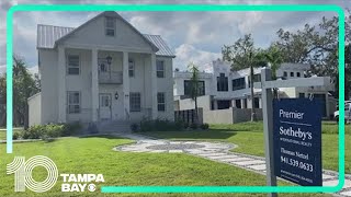 The oldest home in Manatee County is back on the market after years of repairs