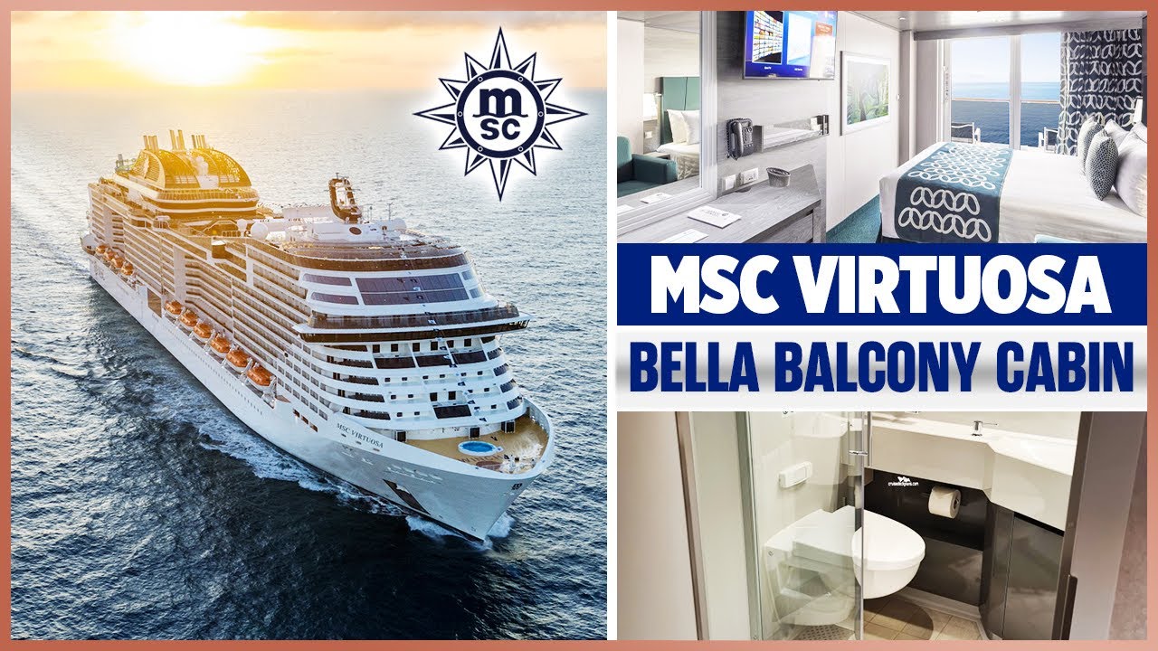 MSC Virtuosa Balcony Cabin Tour - YouTube