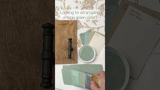 Halcyon Green by Sherwin Williams: a subdued versatile green paint color with blue gray undertones.