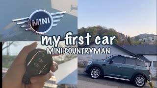 🚘#My first car💕2021 #Mini #COUNTRYMAN #HIGHTRIM✨