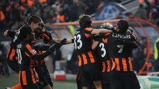 Shakhtar v Roma. UEFA Champions League 2010/11