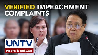 3 impeachment complaints vs. VP Duterte, verified na – House Sec. Gen