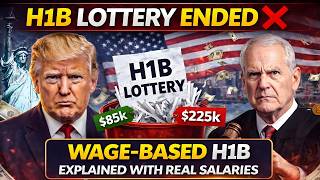 H1B LOTTERY ENDED ❌ | Wage-Based H1B Explained with REAL Salaries