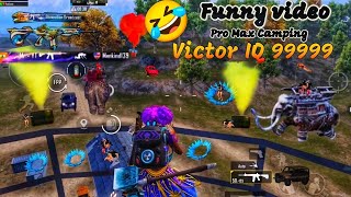 Victor IQ 9999 🤭/ Next level Camper🙃/ Funny moments 🤣/ PUBG Mobile Gameplay/ I paid 10 Gen