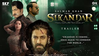 SIKANDAR - Hindi Trailer | Salman Khan | Vidyut Jammwal, Nora Fatehi, A.R. Murug